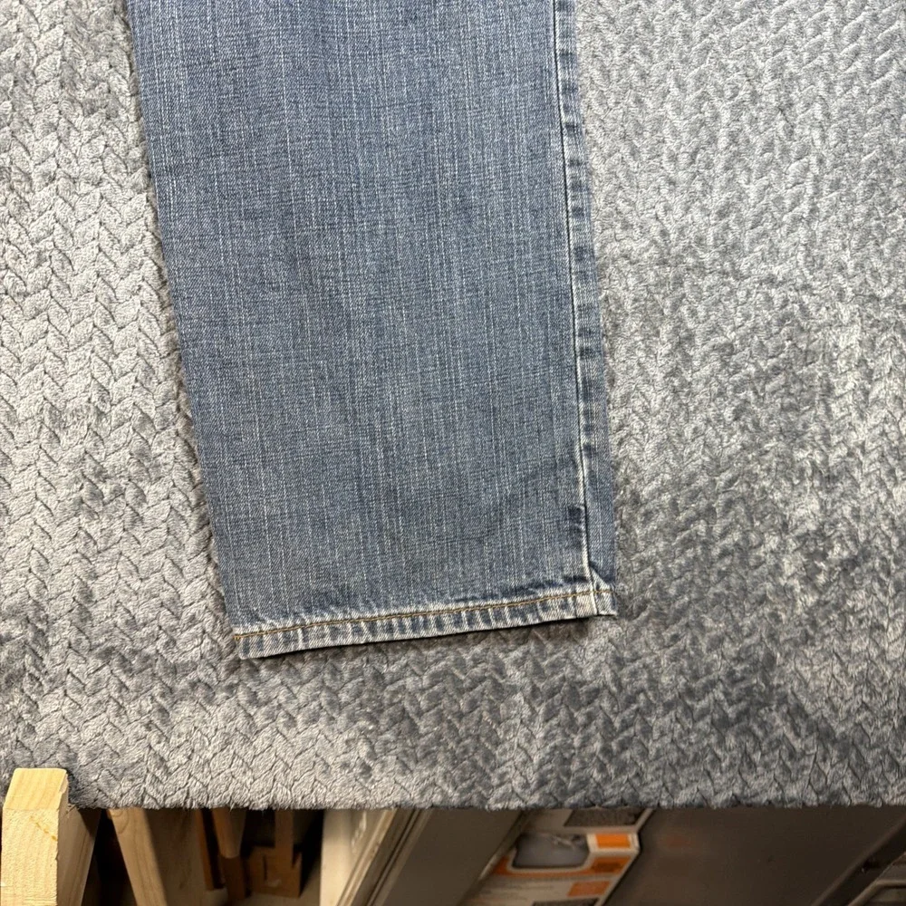 Levis 559 Jeans Mens 33x32 Blue Medium Wash Relaxed Straight Leg‎ Stretch Denim